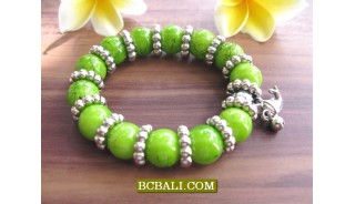 Beads Stone Bracelets Stretch Charms Package 